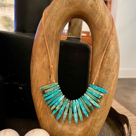 CUSTOM, BEAUTIFUL turquoise necklace!! - Picture 1 of 1